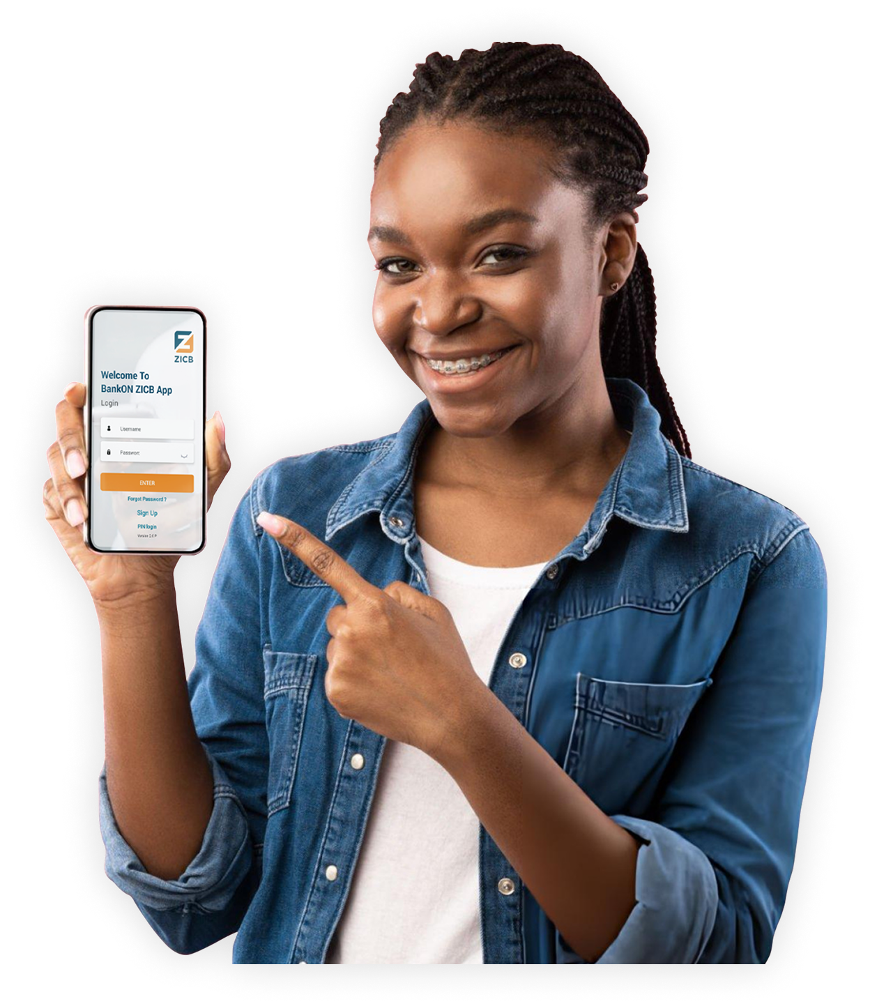 girl-holding-zicb-app-on-mobile