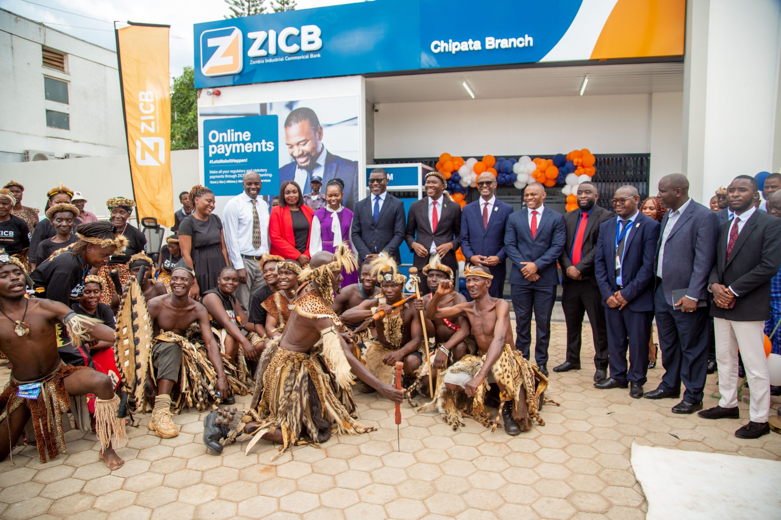 ZAMBIA INDUSTRIAL COMMERCIAL BANK OFFICIALLY OPENS NEW CHIPATA BRANCH